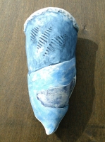 Blue Sconce